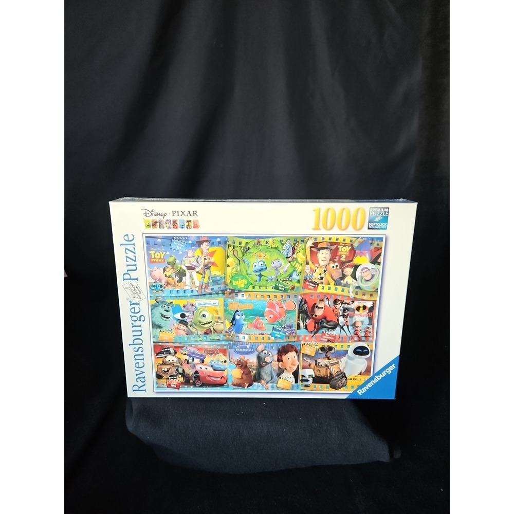 Disney Pixar Movies 1000 Piece Jigsaw Puzzle, 2010, Ravensburger, New And Sealed